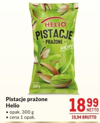 Pistacje prażone Helio promocja w Makro