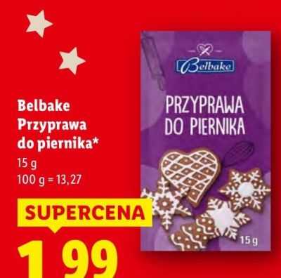 Belbake Przyprawa do piernika promocja w Lidl