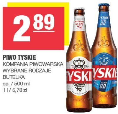 Piwo Tyskie klasyczne promocja w SPAR