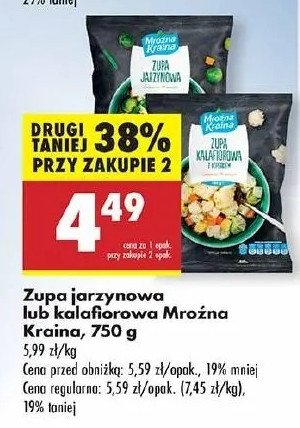 Zupa jarzynowa Mroźna kraina promocja