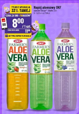 Napój aloesowy OKF, wybrane rodzaje, Bladio, 1.5 l promocja w POLOmarket