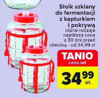 Słoik z pokrywką 12 l Tadar promocja