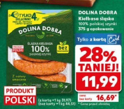 Kiełbasa promocja w Kaufland