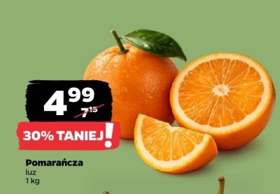 Pomarańcza luz promocja w Netto