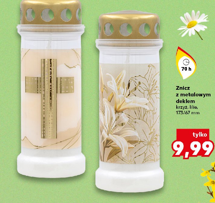 Znicz lilie 70 h promocja