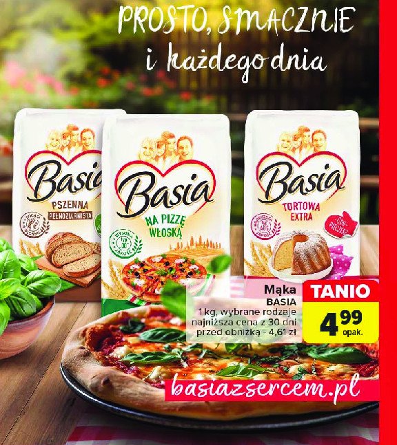 Mąka pszenna Basia promocja