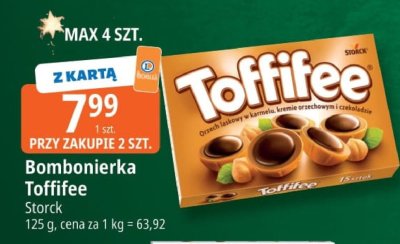 Bombonierka Toffifee Storck promocja w Leclerc