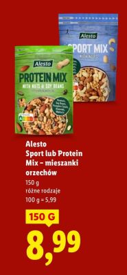 Mieszanka Sport Mix 150 g promocja w Lidl