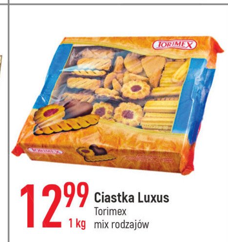 Ciastka luxus Torimex promocja