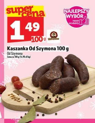 Kaszanka Od Szymona promocja w TOPAZ