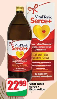 Vital Tonic serce + Ekamedica promocja w Dino