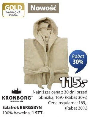 Szlafrok Bergsbyn Kronborg promocja w Jysk