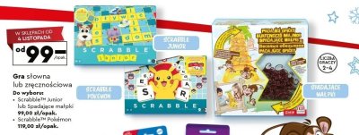 Gra Scrabble Pokémon promocja w Biedronka