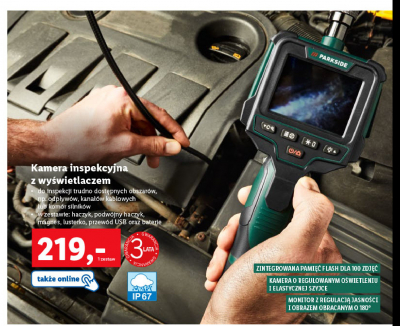 Kamera inspekcyjna promocja