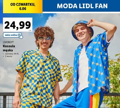 Koszula męska rozm. m-xl Livergy promocja