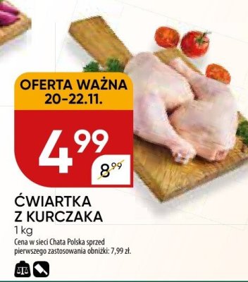 Ćwiartka z kurczaka promocja w Chata Polska