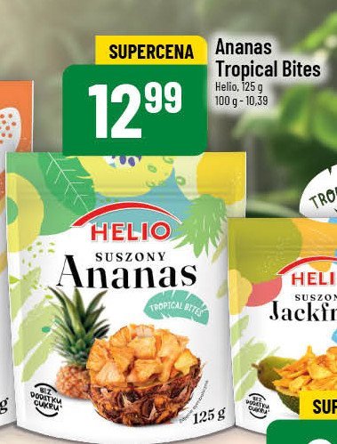 Ananas suszony Helio promocja w POLOmarket