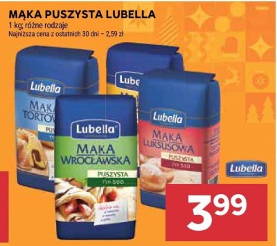 Mąka Lubella, różne rodzaje promocja w Stokrotka