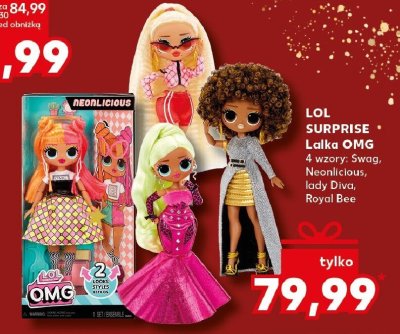 Lalka OMG, 4 wzory promocja w Kaufland