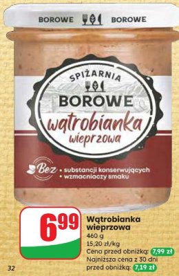 Wątrobianka wieprzowa  promocja w Dino