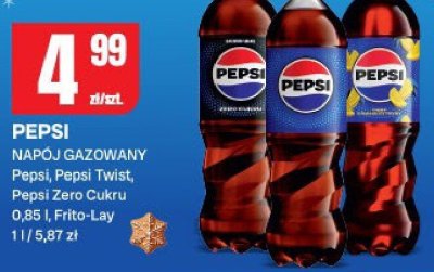 Napój Pepsi, Pepsi Twist, Pepsi Zero Cukru, Frito-Lay promocja w Chorten