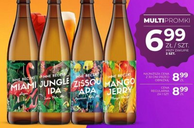 Piwo promocja w Duży Ben