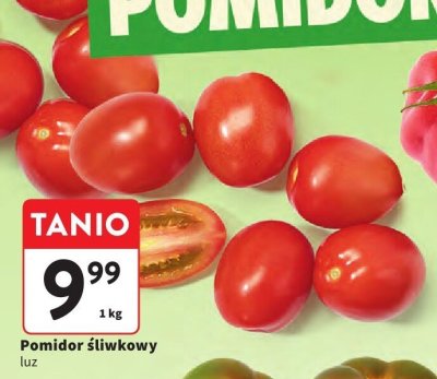 Pomidor śliwkowy promocja w Intermarche