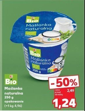 Maślanka K-classic bio promocja w Kaufland