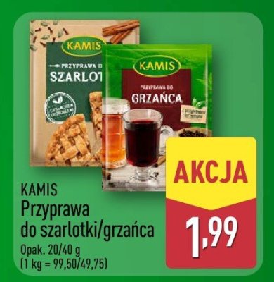 Przyprawa do grzańca  promocja w Aldi