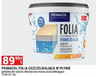 Folia PRIMACOL FOLIA USZCZELNIAJĄCA W PŁYNIE gotowa do użycia elastyczna masa uszczelniająca promocja w Merkury Market