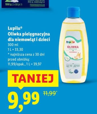 Oliwka pielęgnacyjna dla niemowląt i dzieci promocja w Lidl
