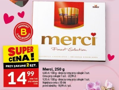 Czekoladki merci Finest Selection, 250 g promocja w Twój Market