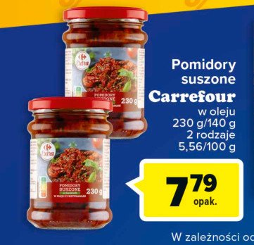 Pomidory suszone Carrefour promocja