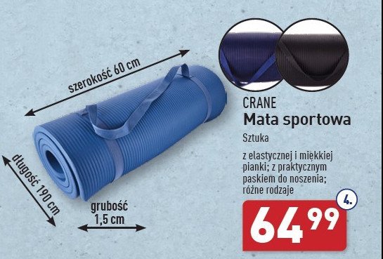 Mata sportowa CRANE promocja