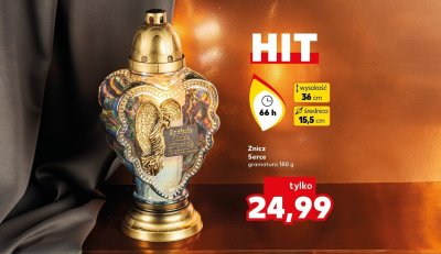 Znicz Serce 66 h promocja w Kaufland