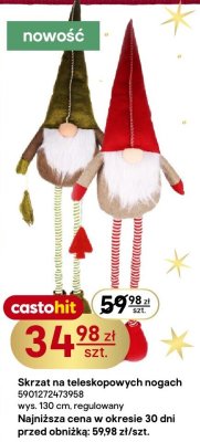 Skrzat na teleskopowych nogach promocja w Castorama