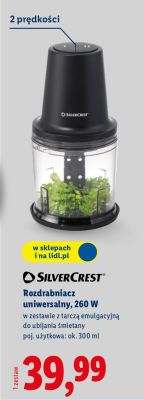 Rozdrabniacz uniwersalny SilverCrest, 260 W promocja w Lidl