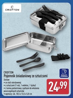 Pojemnik śniadaniowy promocja w Aldi