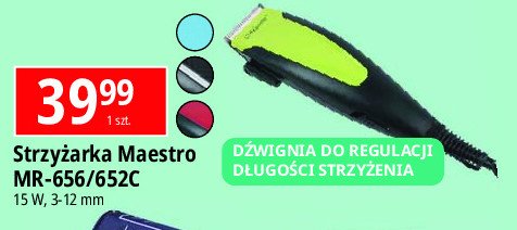 Strzyżarka mr-656c MAESTRO promocja