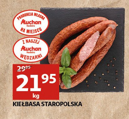 Kiełbasa staropolska promocja w Biedronka