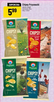 Chipsy Przysnacki masło z solą promocja w POLOmarket