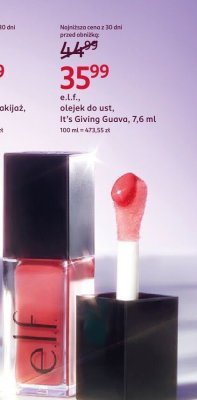 Olejek do ust, It's Giving Guava promocja w Rossmann