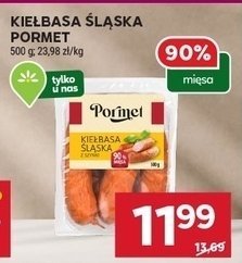 Kiełbasa śląska PORMET promocja w Stokrotka