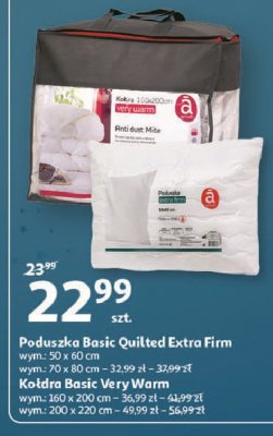 Poduszka basic quilted extra firm 50 x 60 cm Actuel promocja