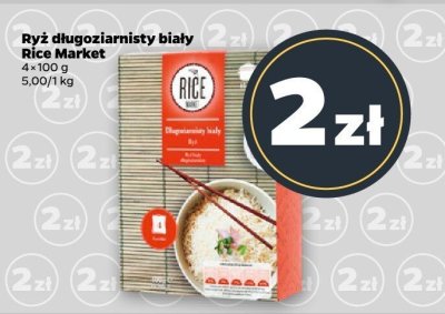 Ryż długoziarnisty biały  promocja w Netto