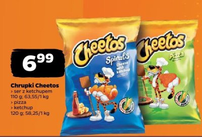 Chrupki ser-ketchup promocja w Netto