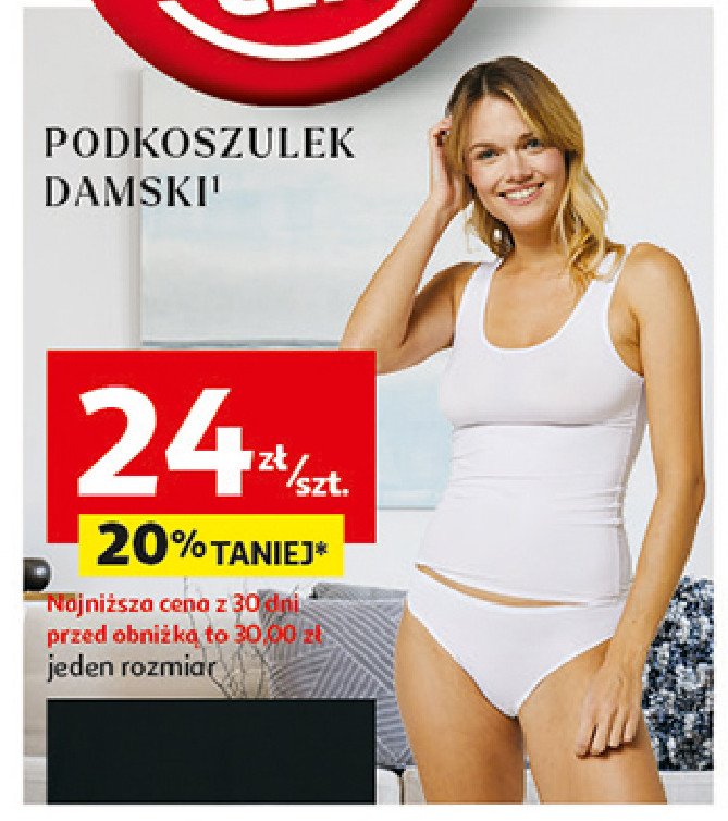 Podkoszulek damski Auchan inextenso promocja