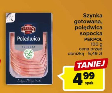 Szynka goyowana Pekpol promocja