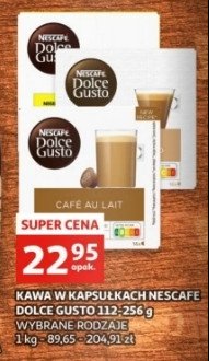 Kawa cafe au lait Nescafe promocja