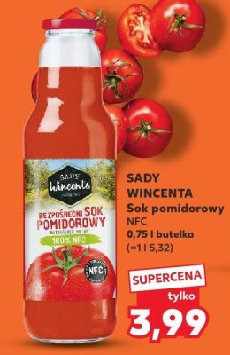 Sok pomidorowy NFC promocja w Kaufland